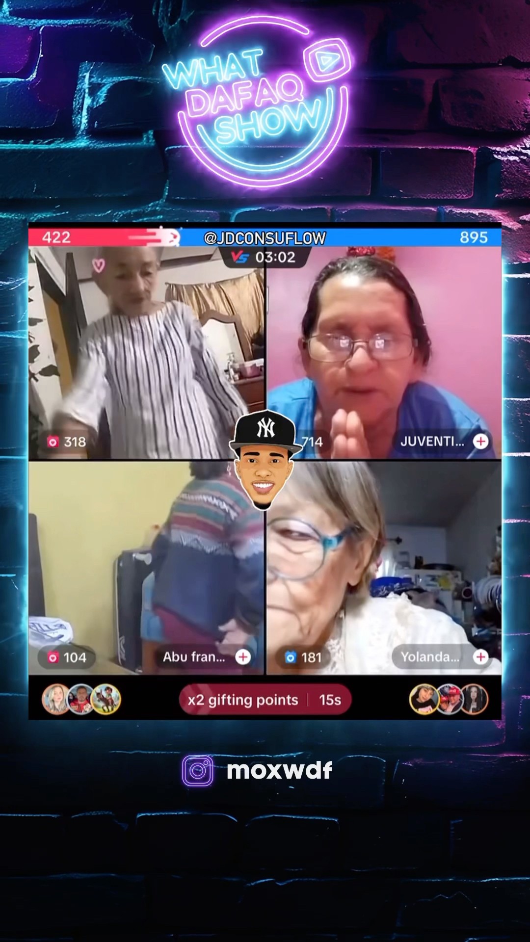 Batalla de abuelas en tik tok ?